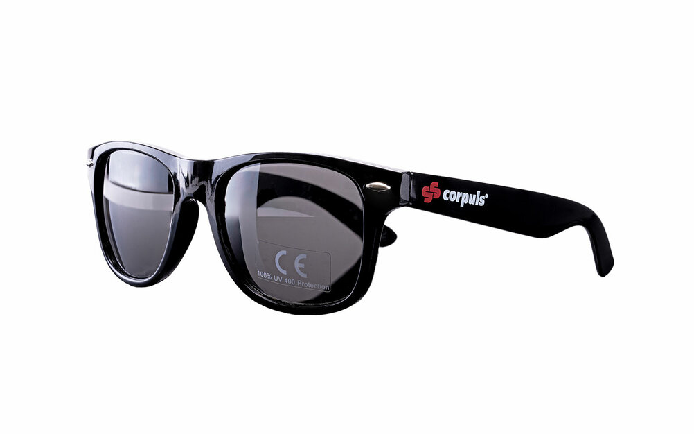 Schwarze Sonnenbrille von corpuls